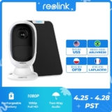 מצלמת אבטחה חיצונית סולארית Reolink Argus 2 אלחוטית + פאנל סולארי